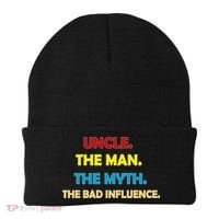 Uncle The Man Myth Legend The Bad Influence Beanie thumb 0