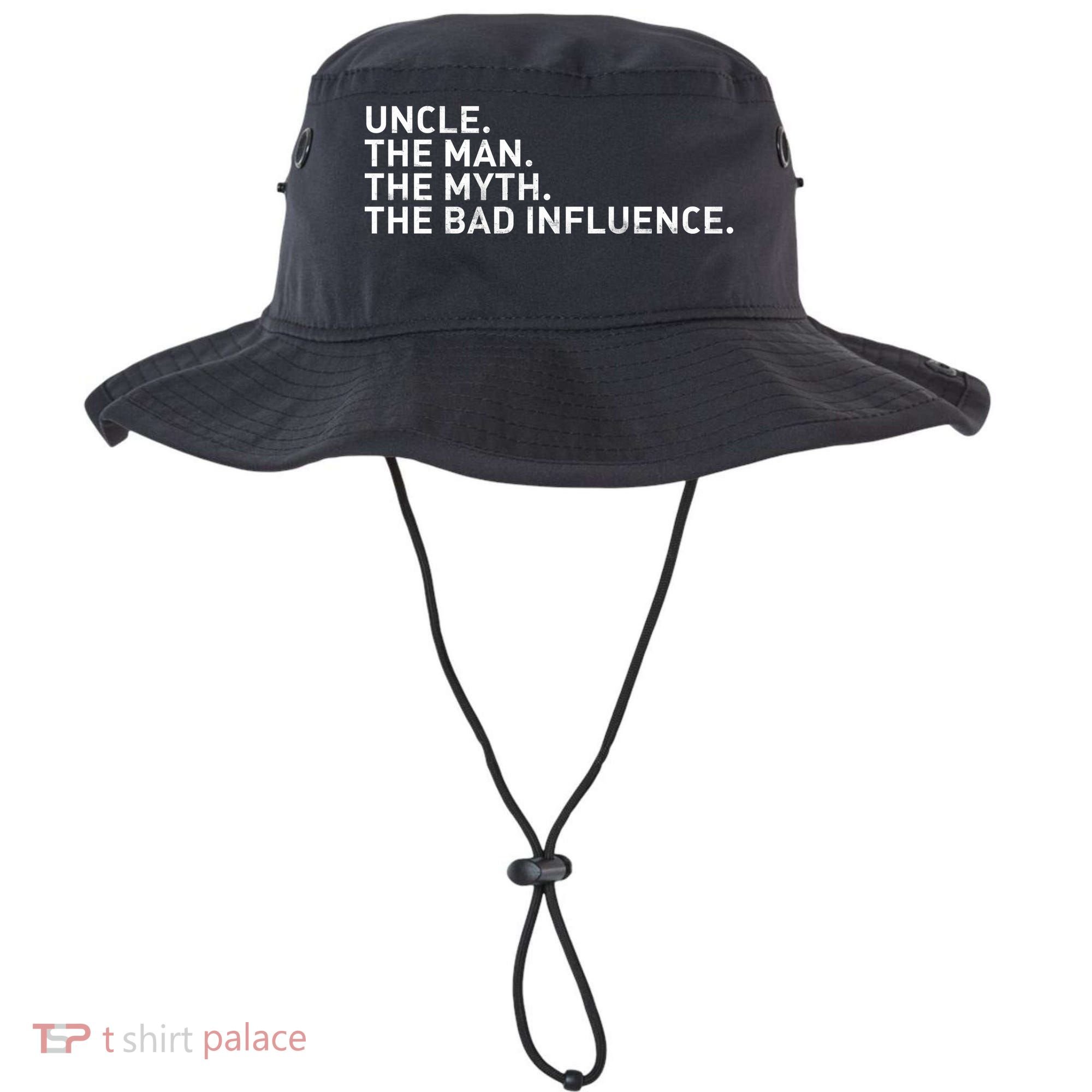 Uncle The Man The Myth The Bad Influence Bucket Hat