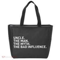 Uncle The Man The Myth The Bad Influence Tote Bag thumb 0