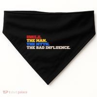Uncle The Man The Myth The Bad Influence1 USA-Made Doggie Bandana thumb 0