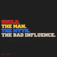 Uncle The Man The Myth The Bad Influence1 Beanie thumb 2