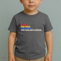 Uncle The Man The Myth The Bad Influence1 Toddler T-Shirt thumb 2