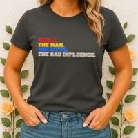 Uncle The Man The Myth The Bad Influence1 Women's T-Shirt thumb 2