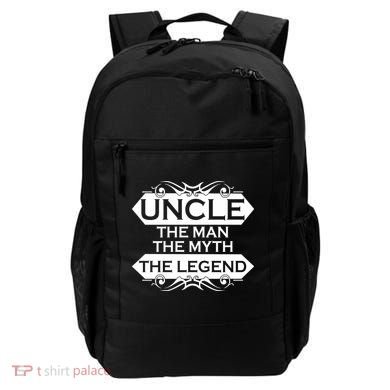 Uncle The Man The Myth The Legend Backpack