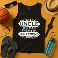 Uncle The Man The Myth The Legend Tank Top thumb 4