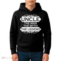 Uncle The Man The Myth The Legend Kids Hoodie thumb 4