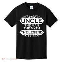 Uncle The Man The Myth The Legend Kids T-Shirt thumb 0