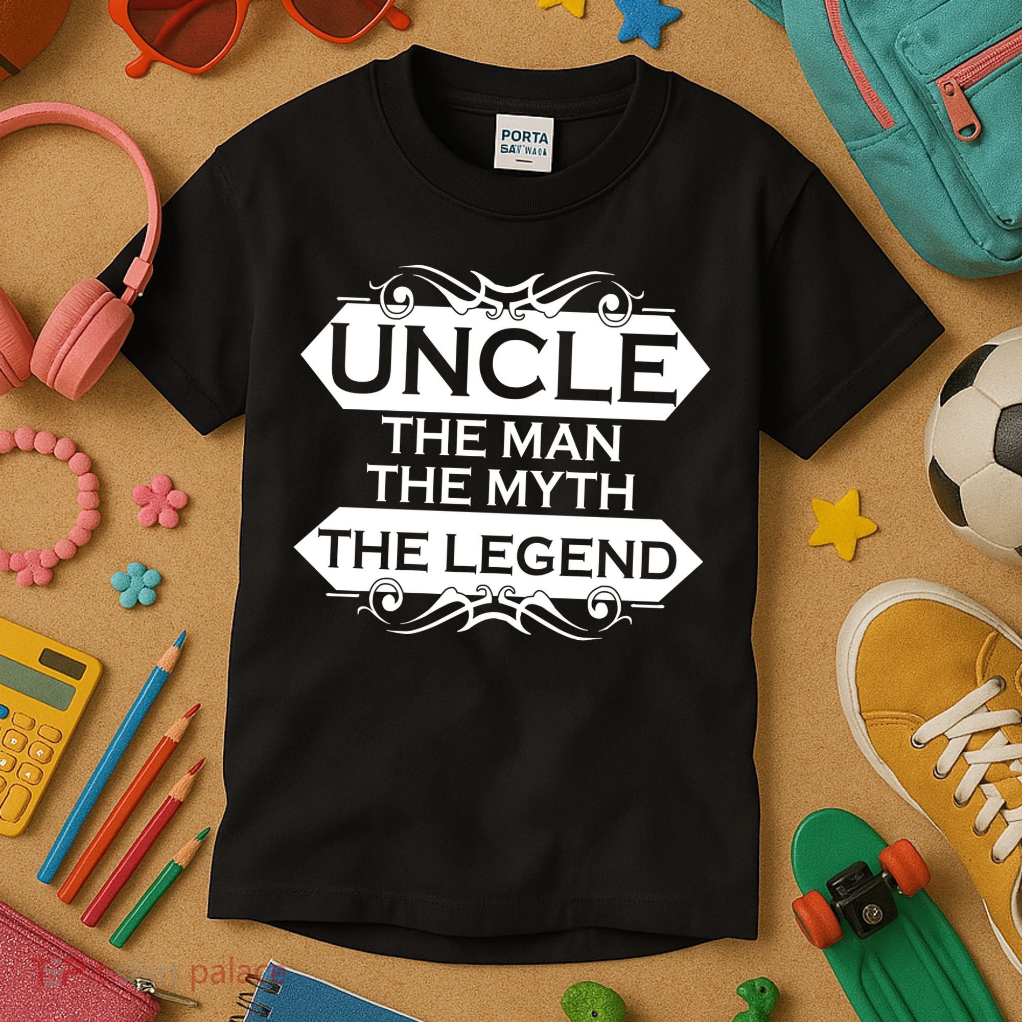 Uncle The Man The Myth The Legend Kids T-Shirt