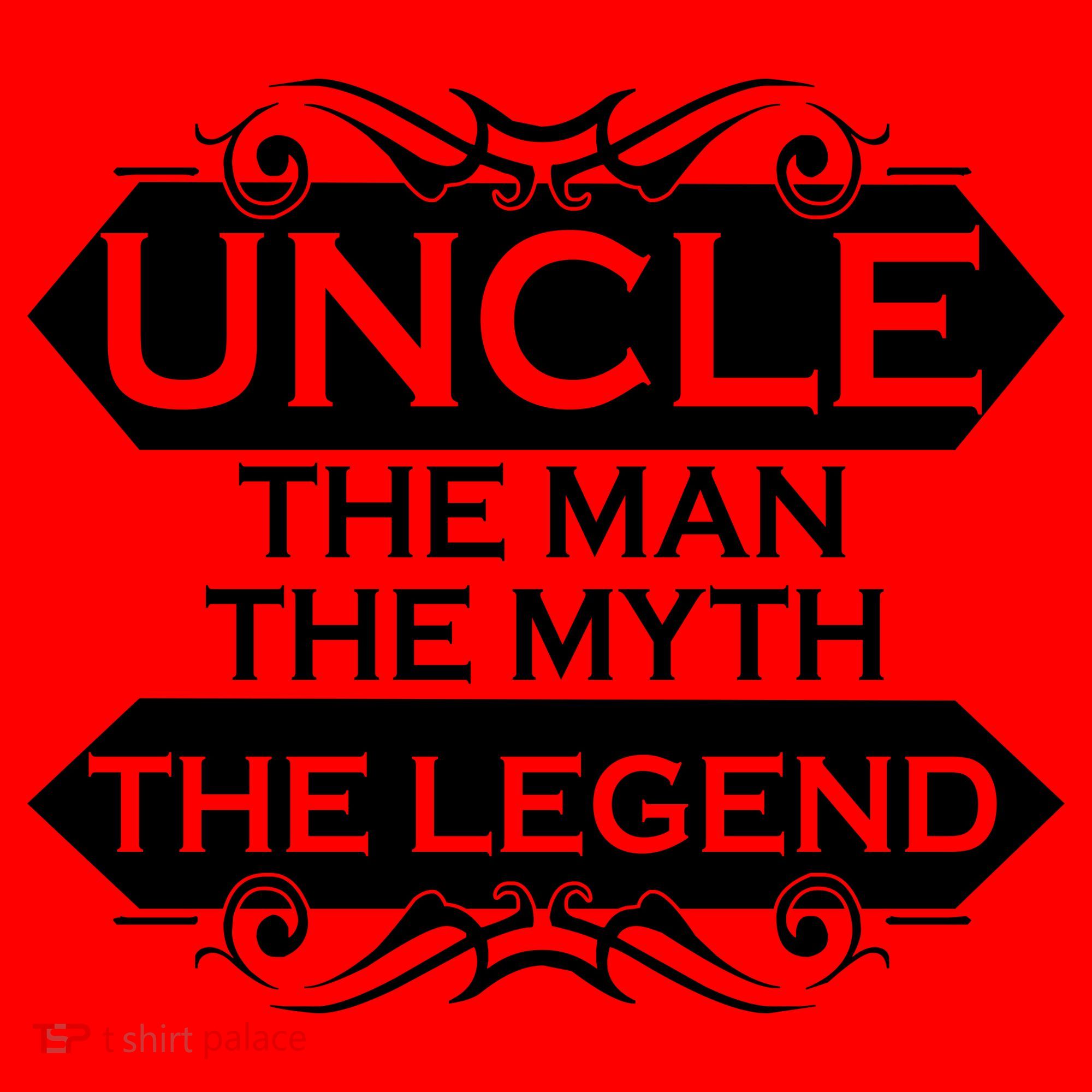 Uncle The Man The Myth The Legend Santa Hat
