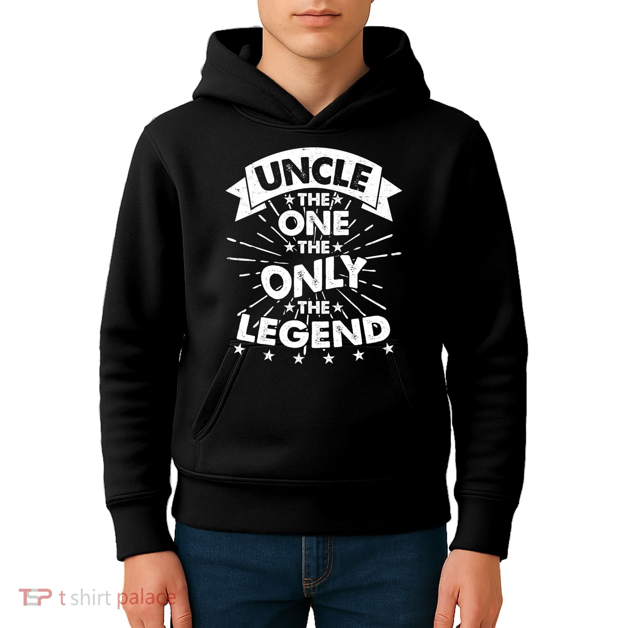Uncle The One The Only The Legend Kids Hoodie