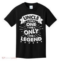 Uncle The One The Only The Legend Kids T-Shirt thumb 0