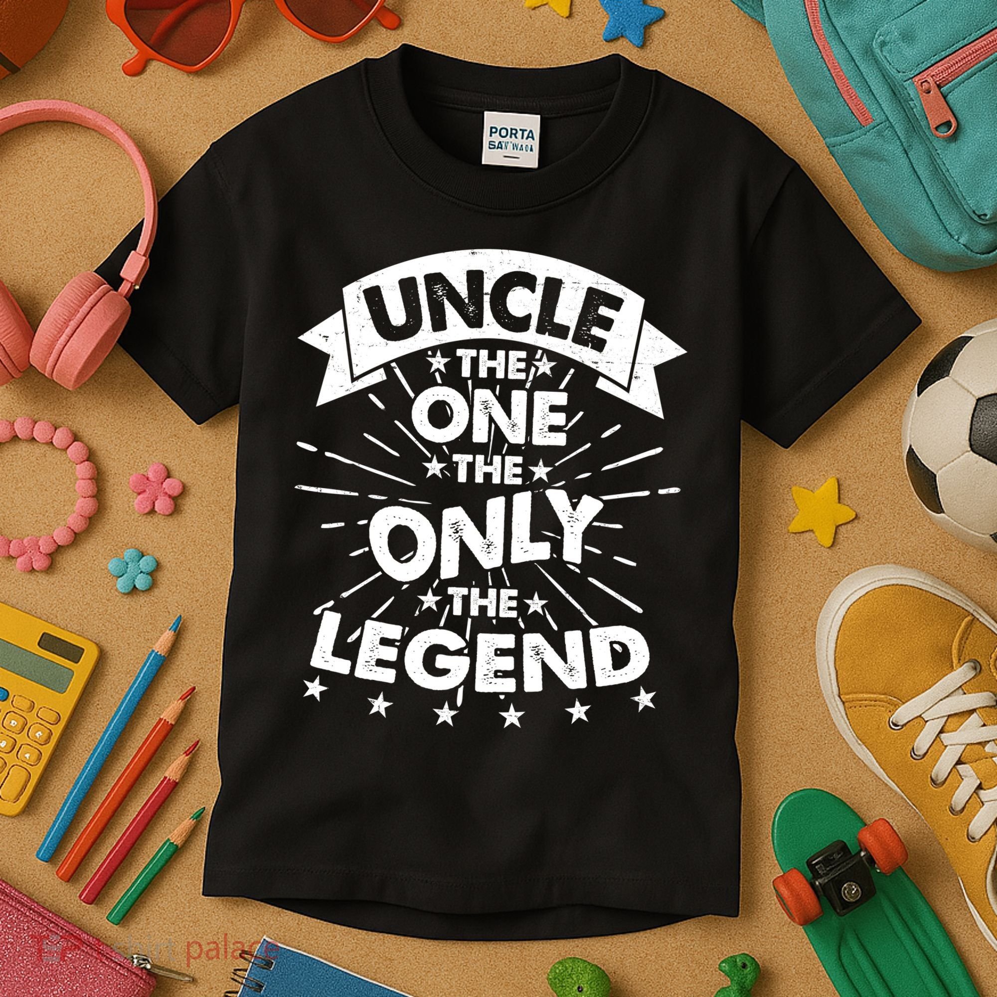 Uncle The One The Only The Legend Kids T-Shirt