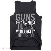 Uncles With Pretty Nieces Kill People Tank Top thumb 0
