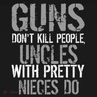 Uncles With Pretty Nieces Kill People Women's T-Shirt thumb 6