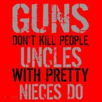 Uncles With Pretty Nieces Kill People Santa Hat thumb 1