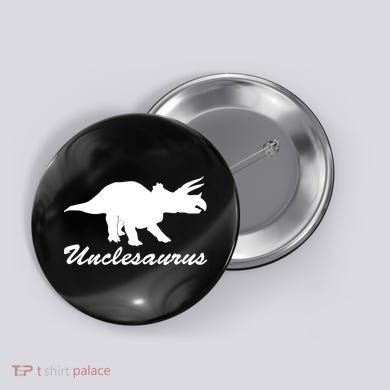 Unclesaurus Button