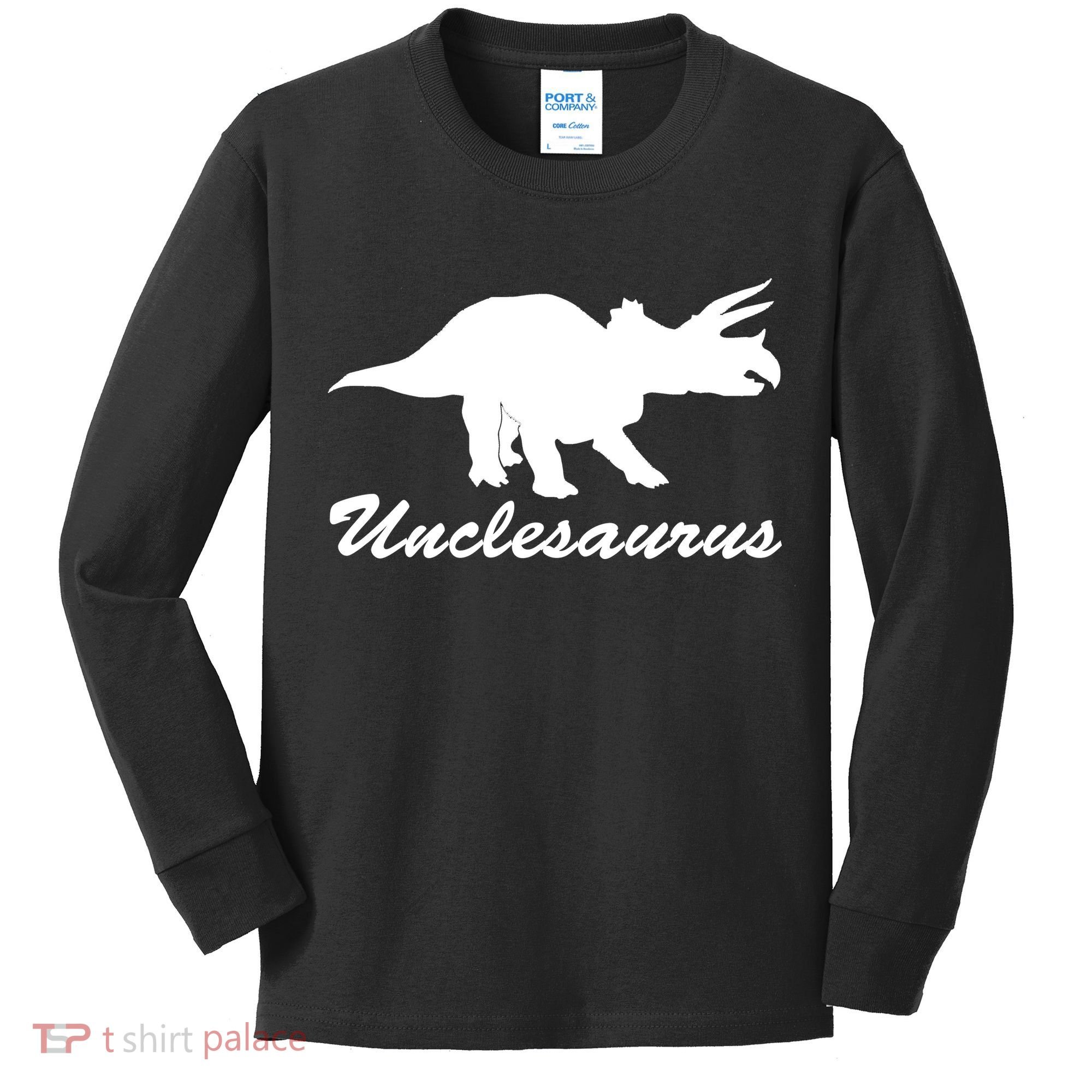 Unclesaurus Kids Long Sleeve Shirt