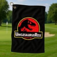 Unclesaurus Rex Golf Towel thumb 1