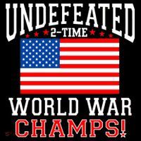 Undefeated 2-Time World War Champs Backpack thumb 2