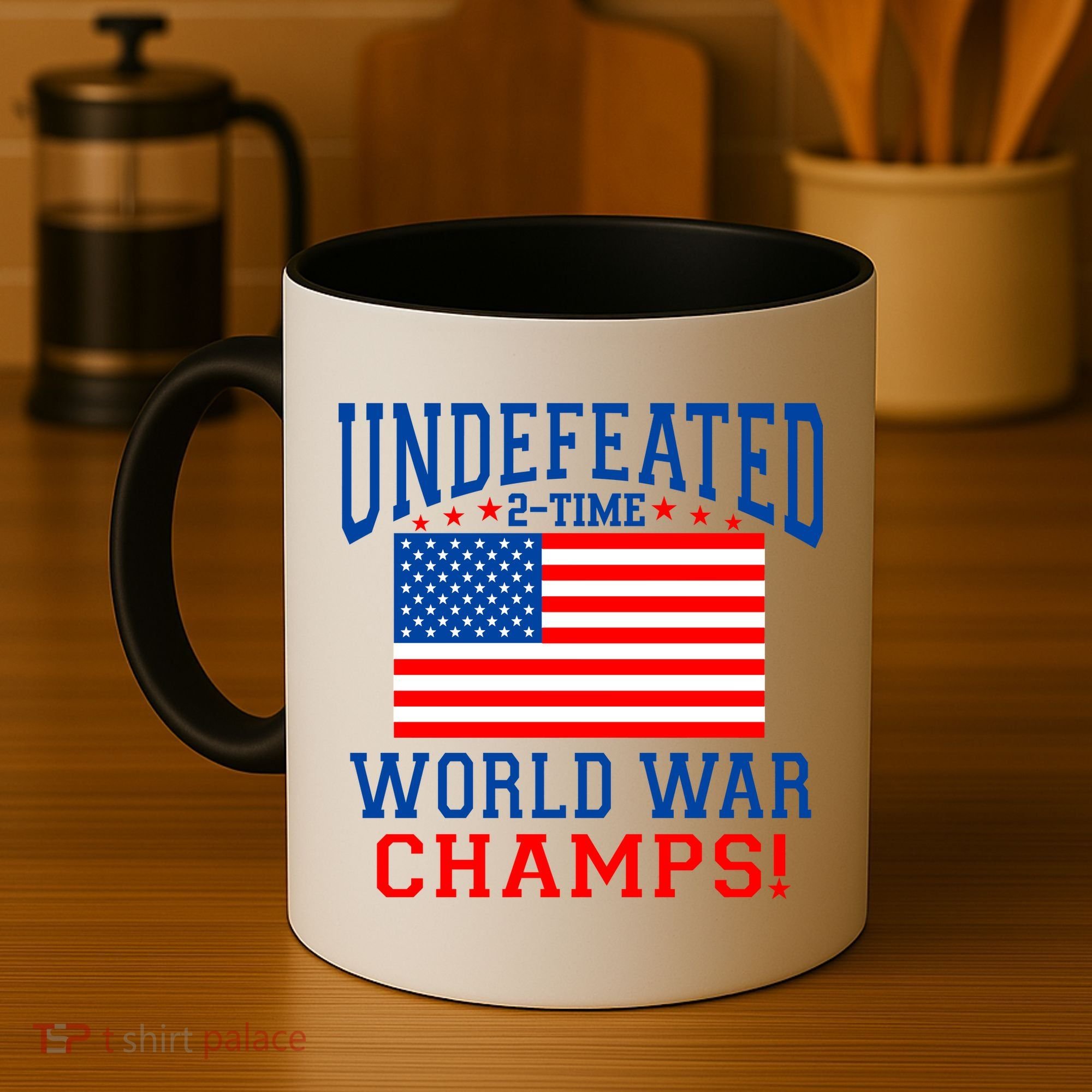 Undefeated 2-Time World War Champs Coffee Mug