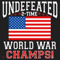 Undefeated 2-Time World War Champs Tumbler thumb 3