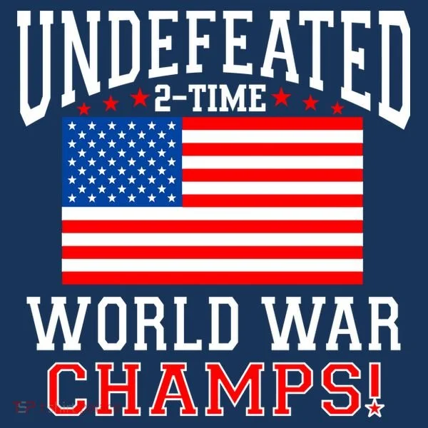 Undefeated 2-Time World War Champs Women's Sweatshirt