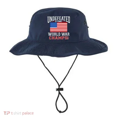 Undefeated 2-Time World War Champs Bucket Hat