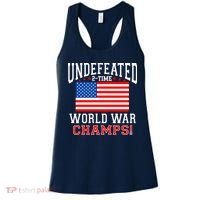 Undefeated 2-Time World War Champs Women's Tank Top thumb 0