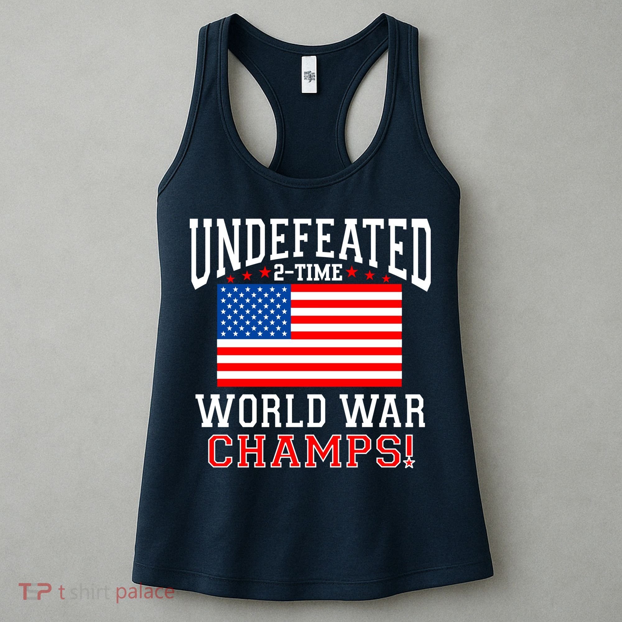Undefeated 2-Time World War Champs Women's Tank Top