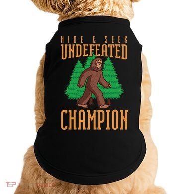 Undefeated Hide & Seek Champion Bigfoot Doggie Tank