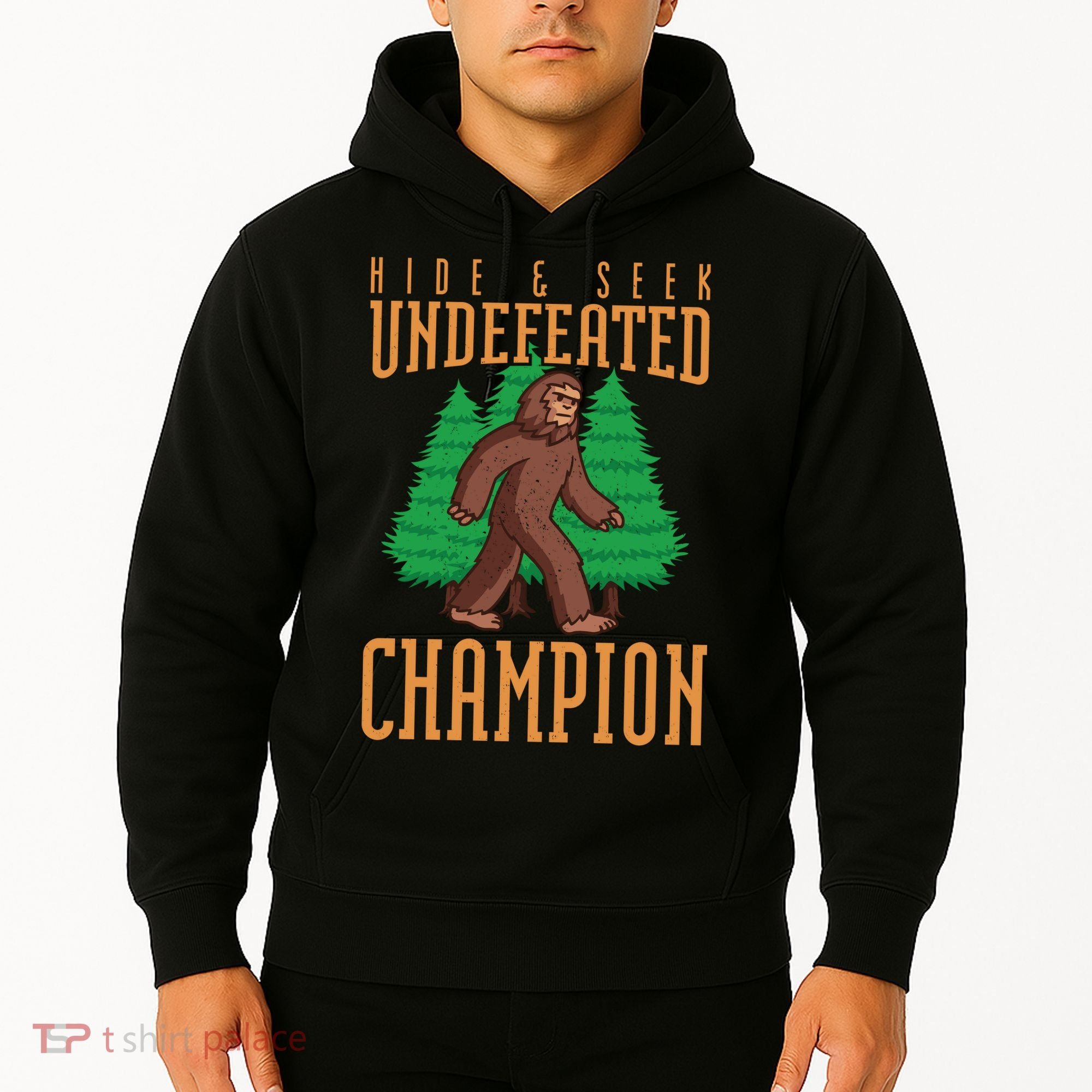 Undefeated Hide & Seek Champion Bigfoot Hoodie