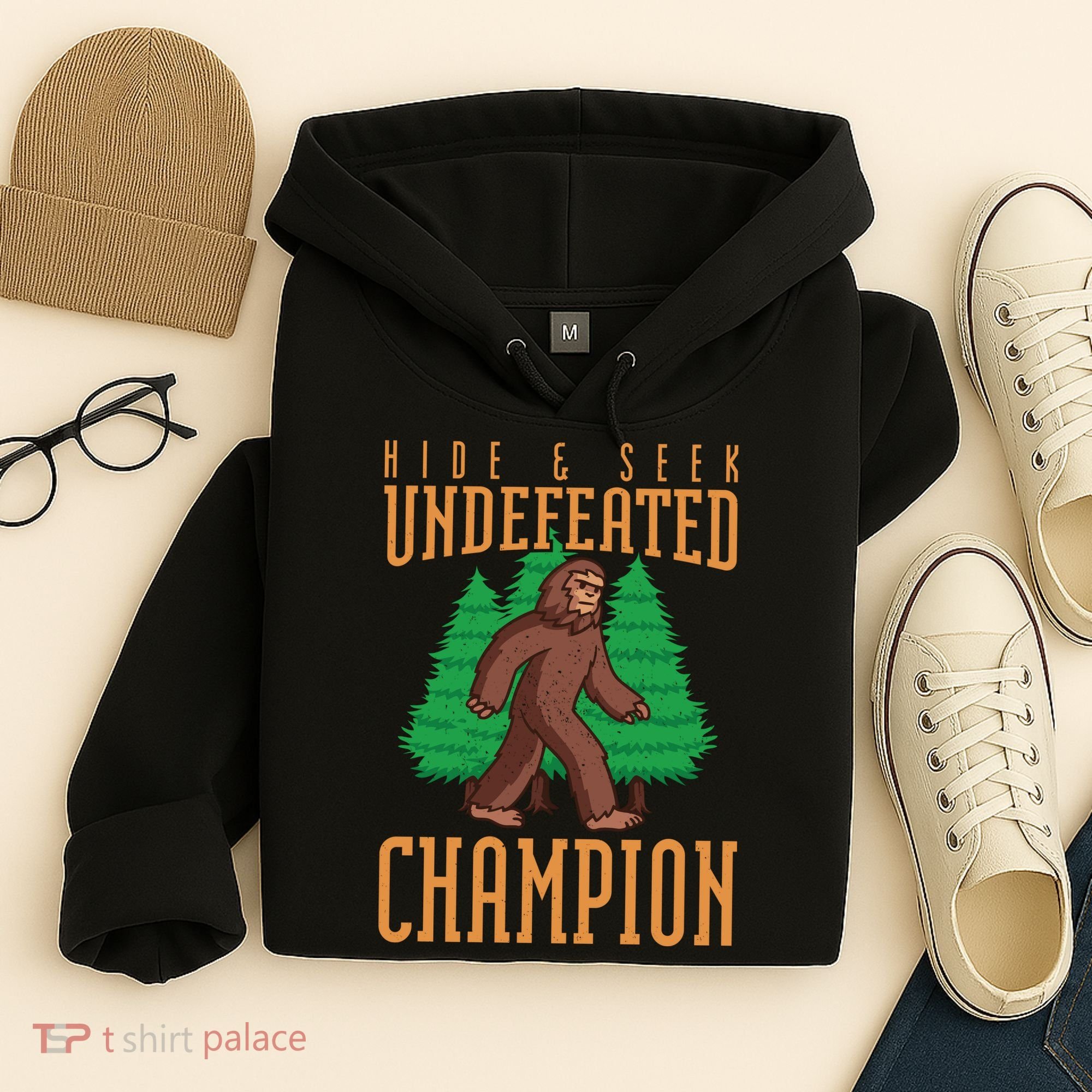 Undefeated Hide & Seek Champion Bigfoot Hoodie