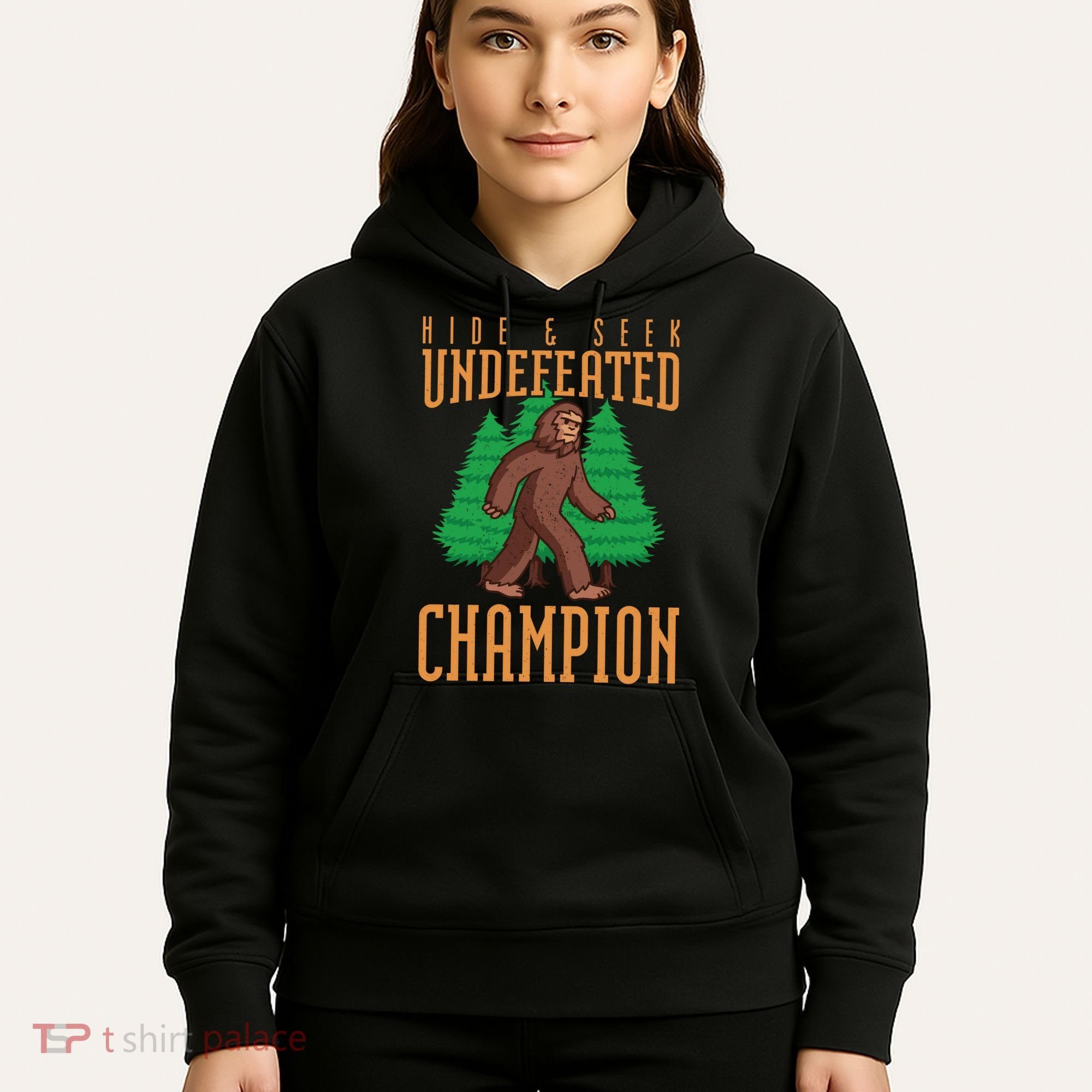 Undefeated Hide & Seek Champion Bigfoot Hoodie