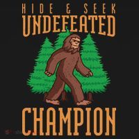 Undefeated Hide & Seek Champion Bigfoot Sweatshirt Cinch Pack Bag thumb 2