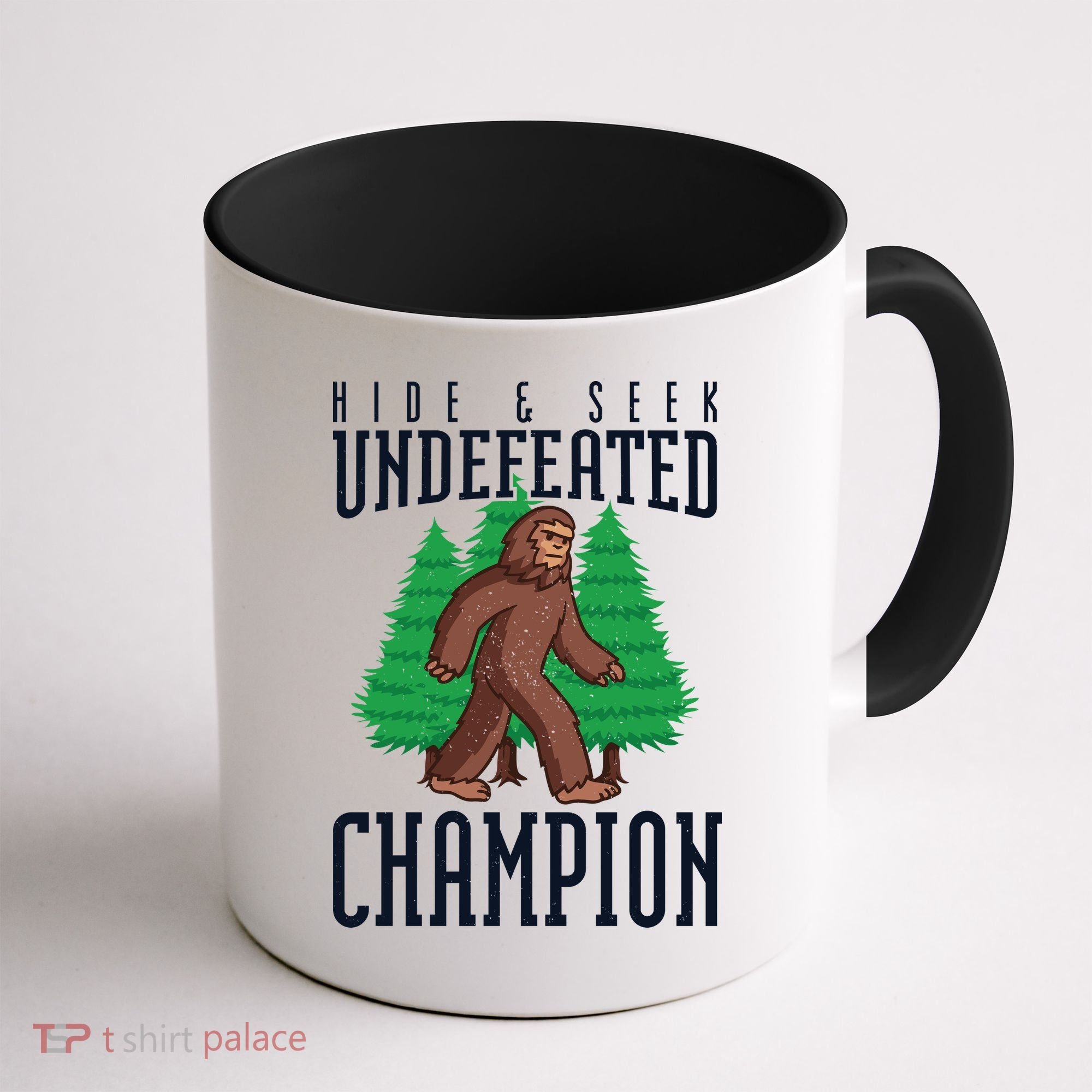 Undefeated Hide & Seek Champion Bigfoot Coffee Mug
