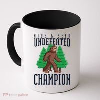 Undefeated Hide & Seek Champion Bigfoot Coffee Mug thumb 0