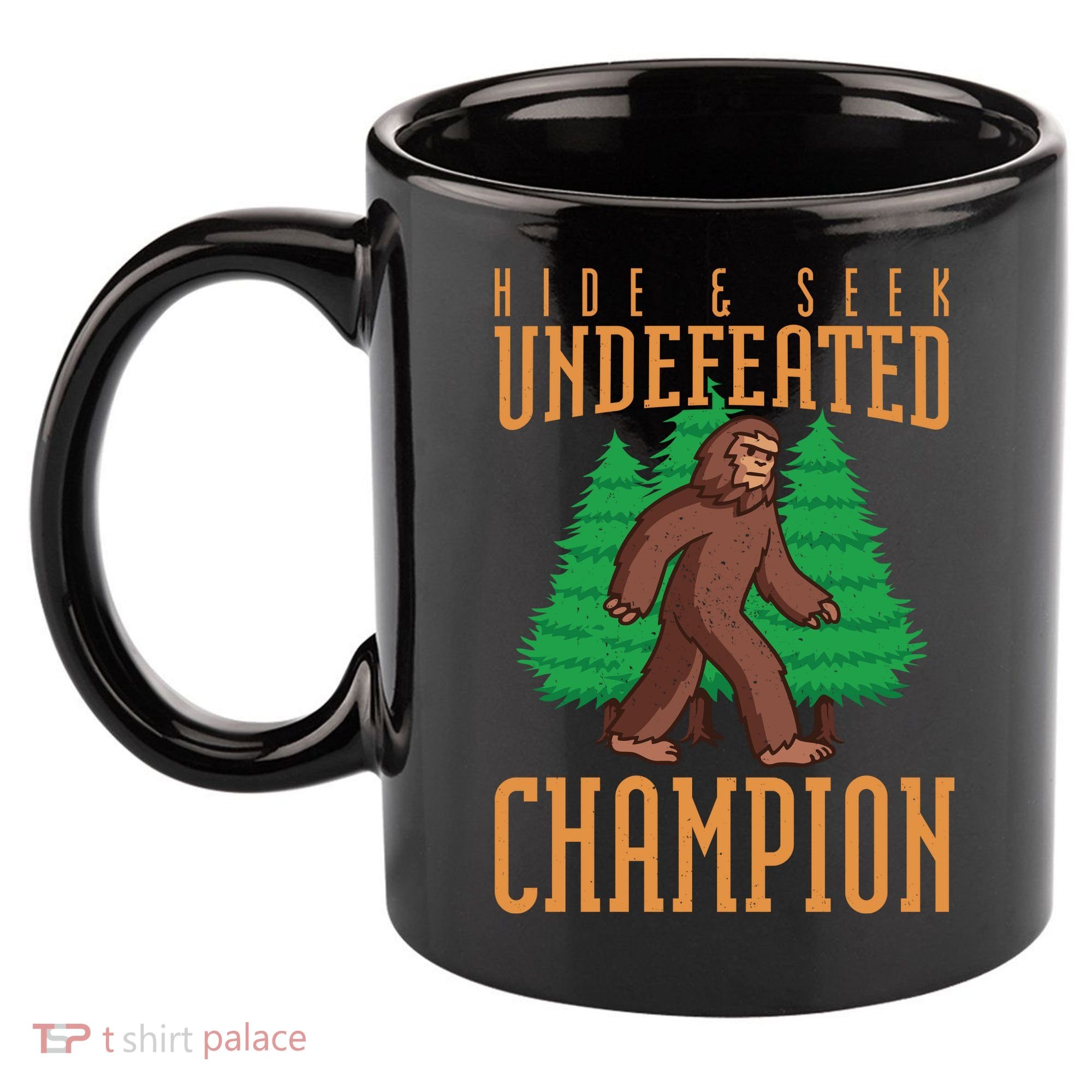 Undefeated Hide & Seek Champion Bigfoot 11oz C Handle Ceramic Mug