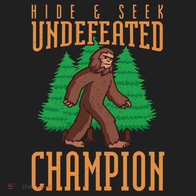 Undefeated Hide & Seek Champion Bigfoot 11oz C Handle Ceramic Mug