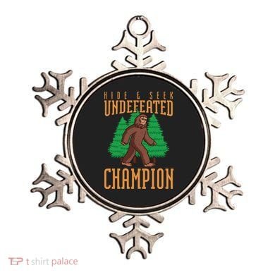 Undefeated Hide & Seek Champion Bigfoot Ornament