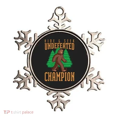 Undefeated Hide & Seek Champion Bigfoot Ornament