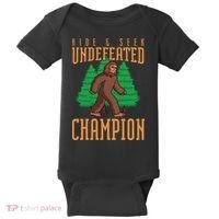 Undefeated Hide & Seek Champion Bigfoot Baby Bodysuit thumb 0