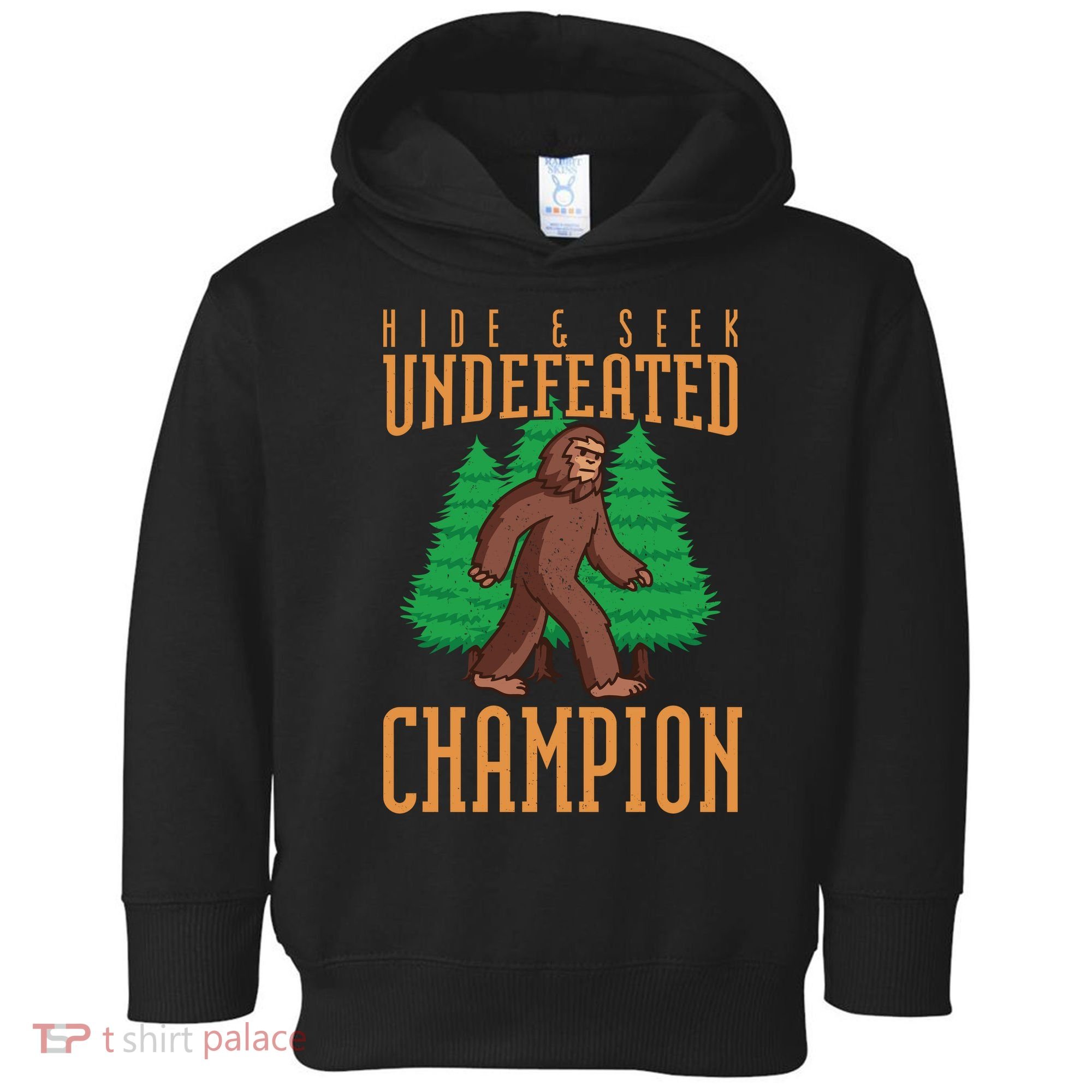 Undefeated Hide & Seek Champion Bigfoot Toddler Hoodie