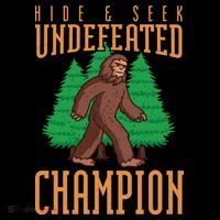 Undefeated Hide & Seek Champion Bigfoot Women's T-Shirt thumb 6