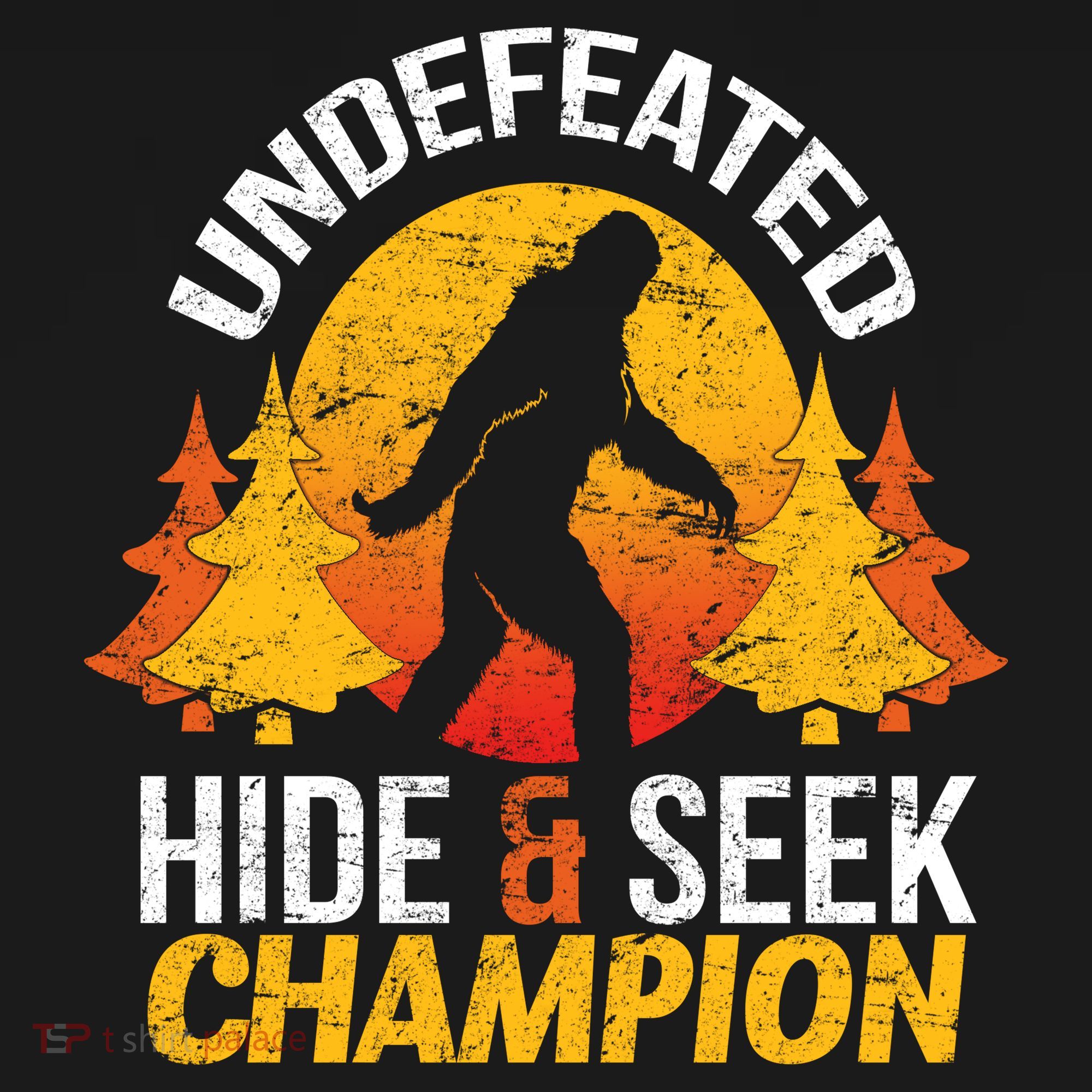 Undefeated Hide And Seek Champion Bigfoot Backpack