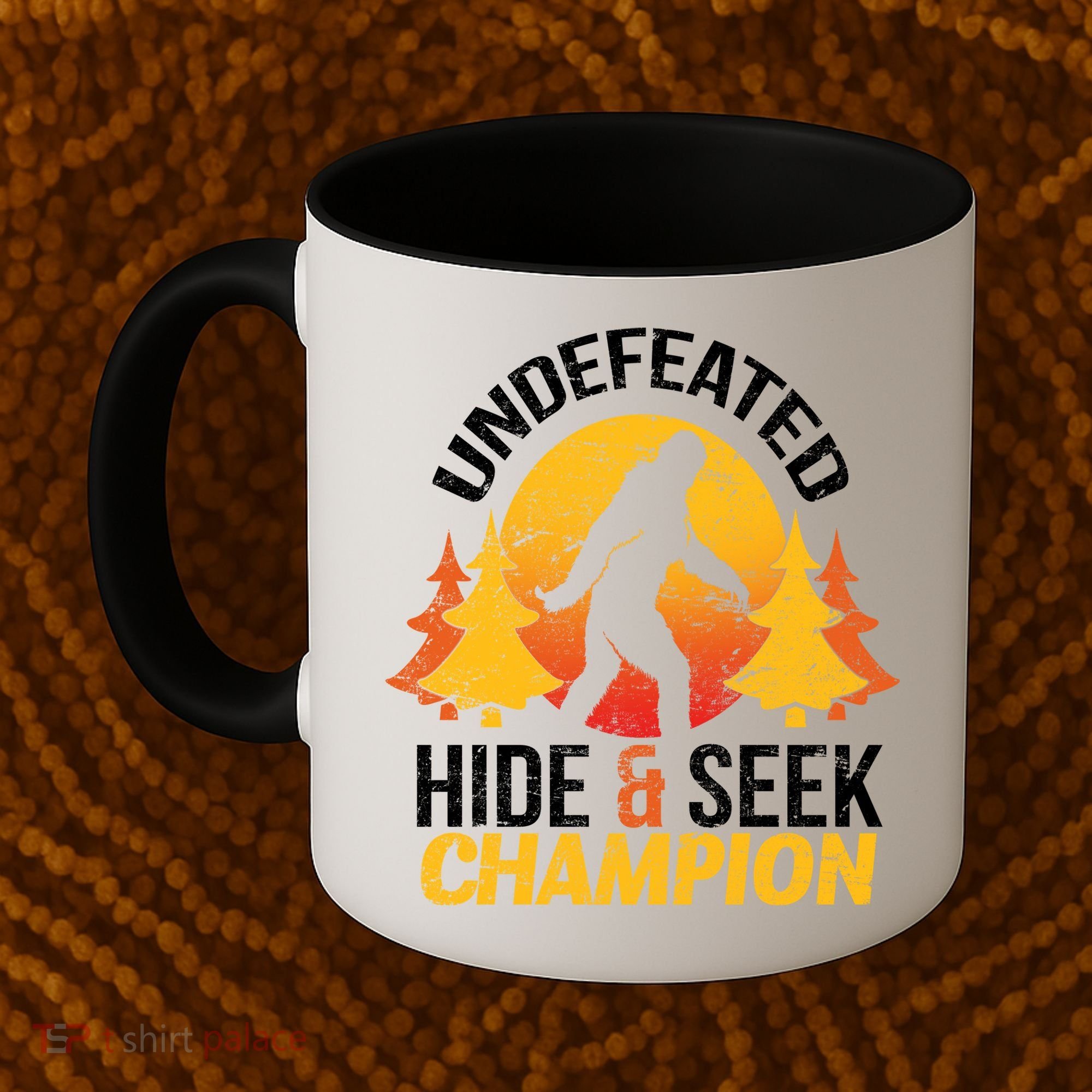 Undefeated Hide And Seek Champion Bigfoot Coffee Mug