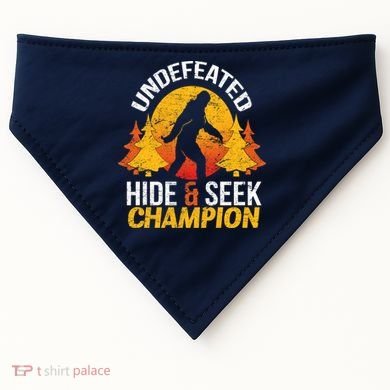 Undefeated Hide And Seek Champion Bigfoot USA-Made Doggie Bandana