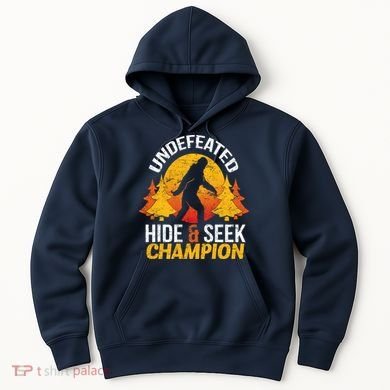 Undefeated Hide And Seek Champion Bigfoot Hoodie