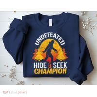 Undefeated Hide And Seek Champion Bigfoot Sweatshirt thumb 2