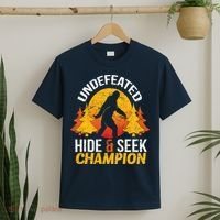 Undefeated Hide And Seek Champion Bigfoot T-Shirt thumb 2