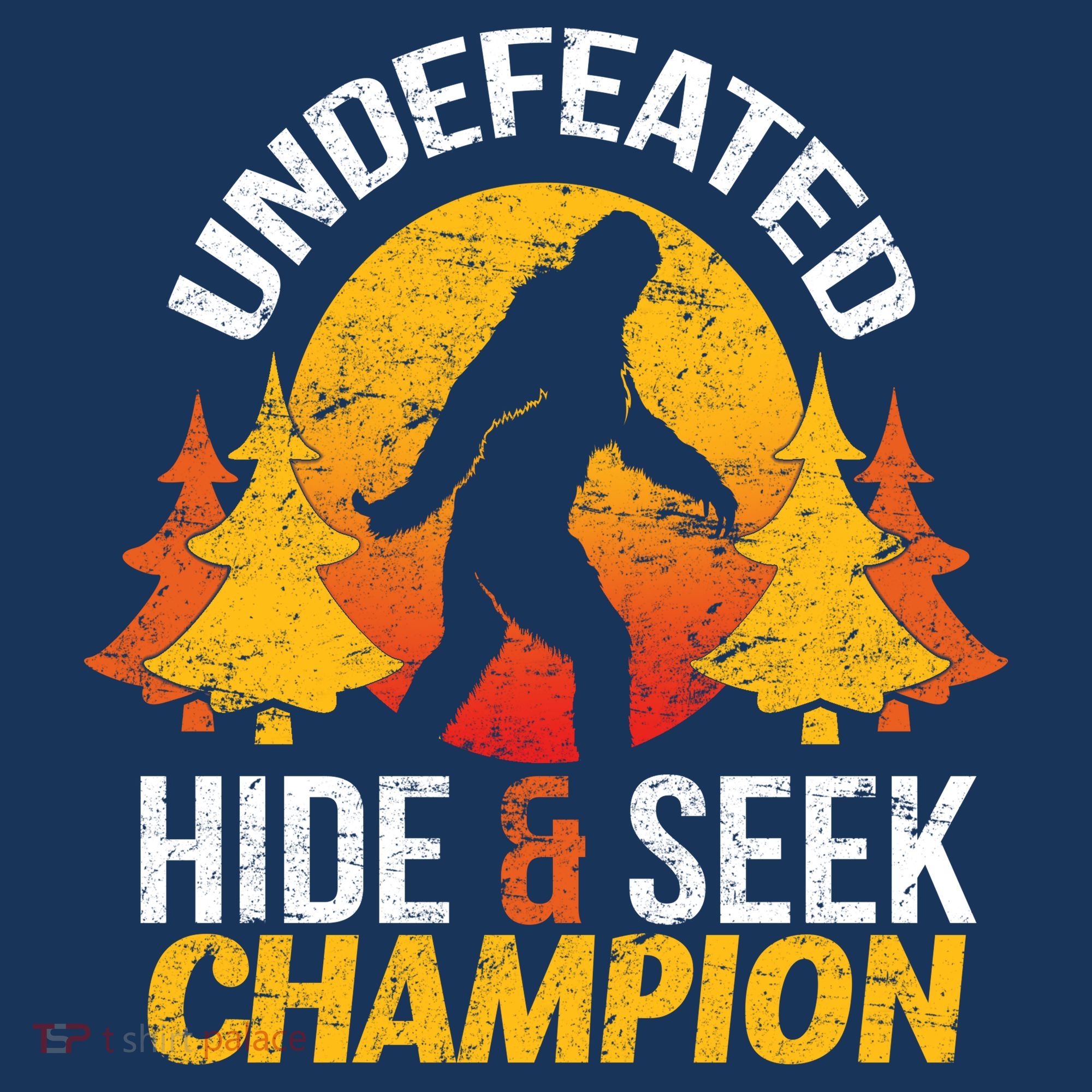 Undefeated Hide And Seek Champion Bigfoot Coaster